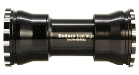 Boîtier de pédalier enduro bearings torqtite bb a/c ss-bb86/92-gxp-black