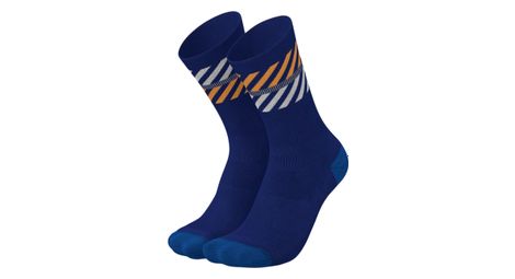 Chaussettes incylence merino light lanes bleu/orange