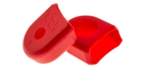 Race face alloy crank boot - red