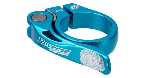 REVERSE Collier de selle LONG LIFE Diamètre 34.9 mm Turquoise