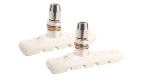 Edge jeu de plaquettes v-brake 72mm - blanc