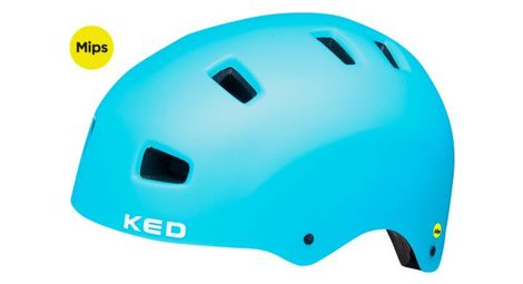 Ked casque vélo citro mips - bleu mat