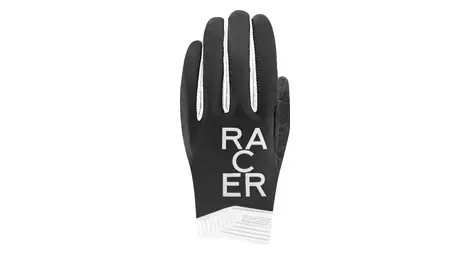 Gants racer 1927 gp style 2 noir blanc