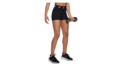 Shorty femme adidas performance techfit noir