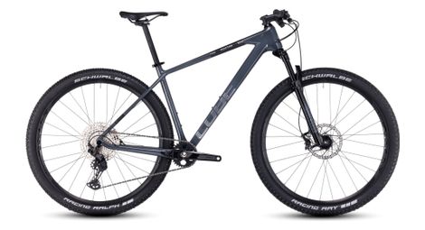 Vtt semi-rigide cube reaction c:62 pro shimano deore/xt 12v 29 gris metal 2023