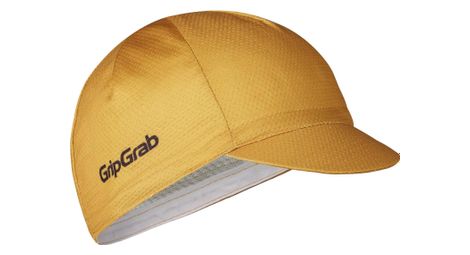 Casquette gripgrab lightweight summer moutarde jaune