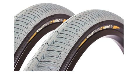 BMX Reifen SET KHE MAC2+ 20 Zoll x 2,30 Zoll grau