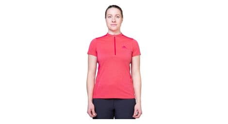 Maillot manches courtes femme mountain equipment nava rose