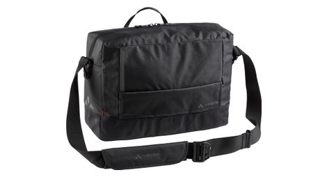 Sacoche vaude cyclist messenger waxed l noir