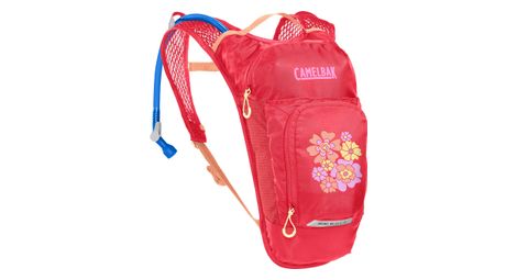 Sac d'hydratation enfant camelbak mini m.u.l.e 5l + poche à eau 1.5l - rose