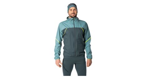 Veste imperméable dynafit alpine 3l bleu homme