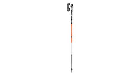 Bâtons de Randonnée Pliables Leki Skysolo FX.One Carbon Orange/Blanc