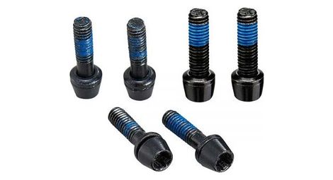 Juego de 6 tornillos torx de acero ritchey para potencia wcs c-260 25d