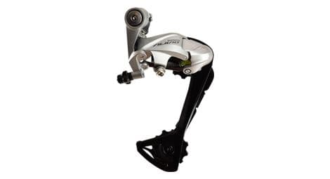 Derailleur vtc/trekking ar shimano alivio t4000 9v. argent s/gde chape