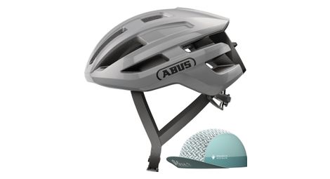 Abus PowerDome Ace Race Helm Grey / Grau
