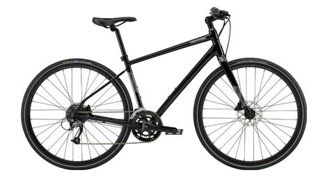 Bicicleta cannondale quick 3 fitness shimano acera / altus 9s 700 mm black pearl