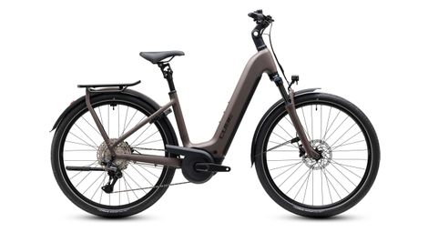 VTC Électrique Cube Kathmandu Hybrid One 800 Easy Entry Shimano Deore XT 12V 800 Wh Bosch 120 Nm 700 mm Brun Cedar Chrome 2027