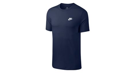 Nike sportswear club kurzarm t-shirt dunkelblau