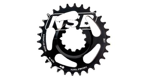 Nsb plateau direct mount a denture variable pour sram bb30