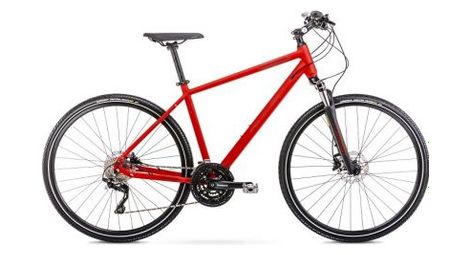 Vélo romet cross 28 pouces orkan 7 m rouge