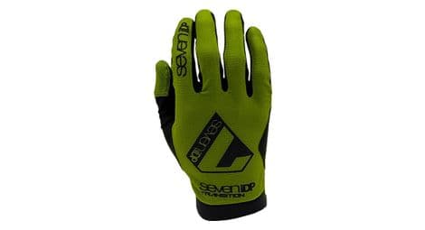 Paire de gants longs seven transition vert