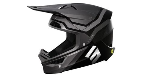 Shot helmet race sky grey chrome