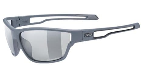 Lunettes uvex sportstyle 806 v gris mat