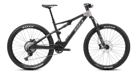 Bh ilynx trail 8.1 shimano deore/xt 12v 540 wh 29'' bicicleta de montaña eléctrica con suspensión total negro/beige