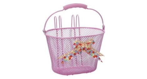 New looxs panier à vélo astri girls 8 litres 26 x 17 x 17,5 cm - arabella rose
