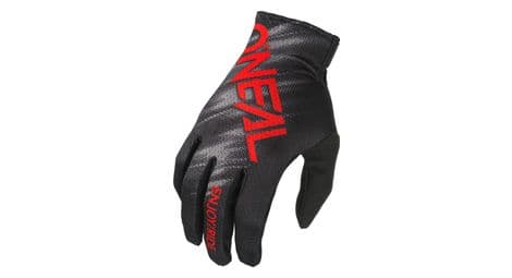 Guantes largos o'neal matrix voltage negro/rojo