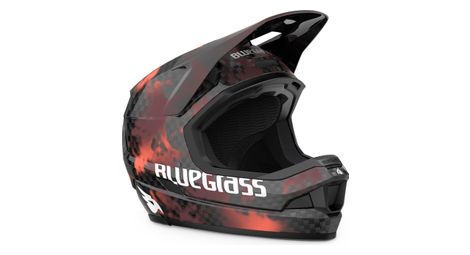 Casque intégral bluegrass legit carbon noir/orange