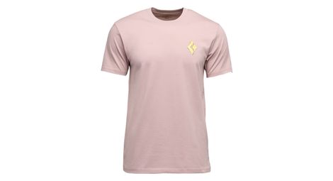T-Shirt Black Diamond Shredded Violet Homme
