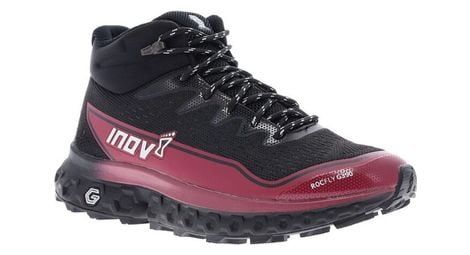 Zapatillas de running para mujer inov-8 rocfly g 390 negro / rosa