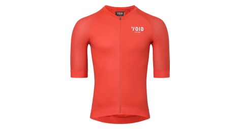 Maillot de manga corta void vortex 2.0 rojo