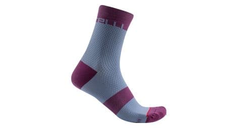 Calcetines castelli velocissima 12 violeta mujer