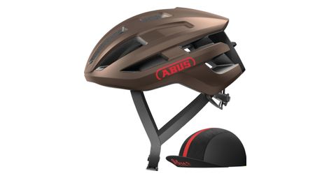 Casco abus powerdome ace cobre / bronce metalizado