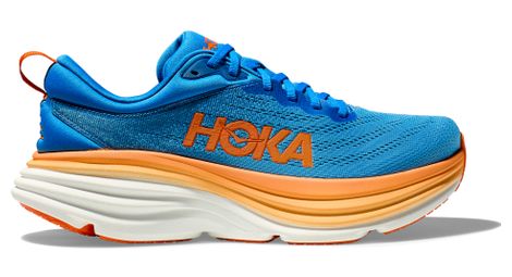 Chaussures de Running Hoka Bondi 8 Bleu Orange