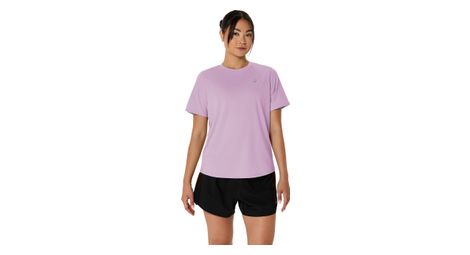 Camiseta de running Asics Core rosa para mujer