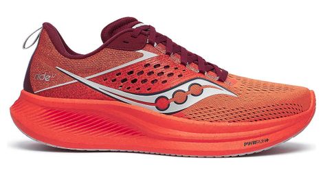 Zapatillas saucony running ride 17 rojo hombre