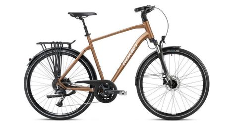 Vélo trekking 28  - romet - wagant 6 cs - marron