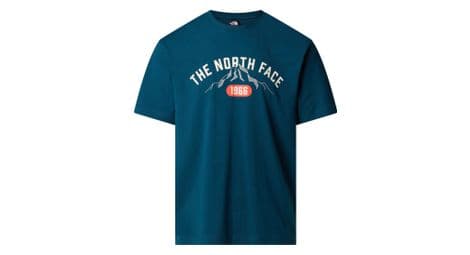 T-shirt manches courtes the north face varsity graphic bleu