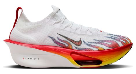 nike alphafly 3 hakone running shoes white red blue unisex