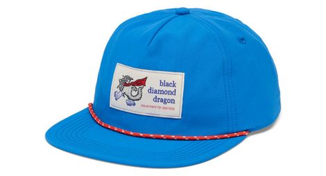 Black diamond synthetic rope hat blue