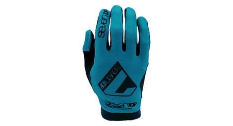 Paire de gants longs seven transition bleu