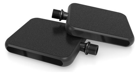 Pedales plates moto urban reflex noir