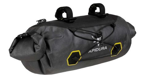 Sacoche de cintre apidura expédition 9l gris / jaune