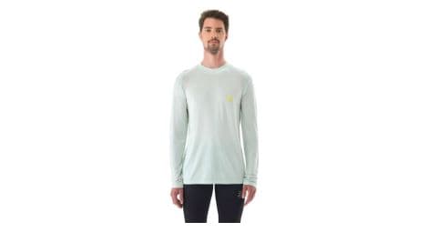 Camiseta de manga larga compressport performance gris