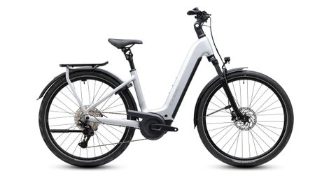 VTC Électrique Cube Kathmandu Hybrid One 800 Easy Entry Shimano Deore XT 12V 800 Wh Bosch 120 Nm 700 mm Gris Silverstar 2027