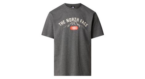 The north face varsity graphic grey short sleeve t-shirt