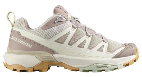 Chaussures de randonnée salomon x ultra 360 edge gris beige femme